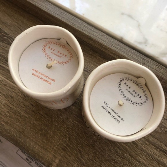 Rae Dunn scented candles LL blessed give thanks - Picture 2 of 2
